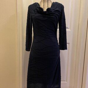 Size M Max Studio Navy Blue dress
